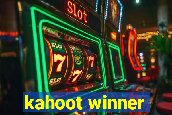 kahoot winner